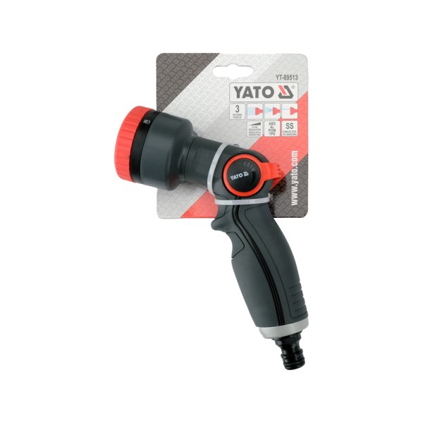 PISTOLET ZRASZAJĄCY 3-FUNKCYJNY YT-89513