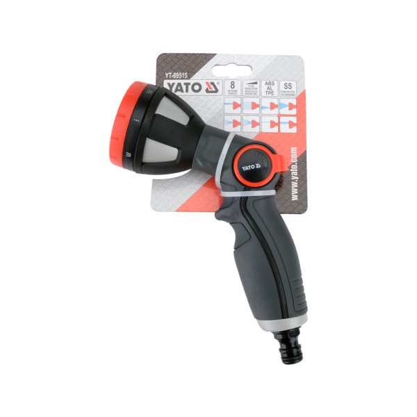 PISTOLET ZRASZAJĄCY 8 FUNKCYJNY YT-89515