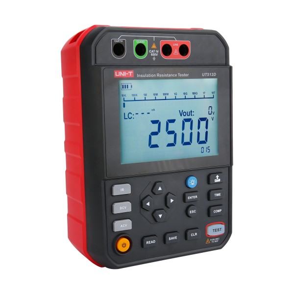 Miernik rezystancji izolacji UT512D