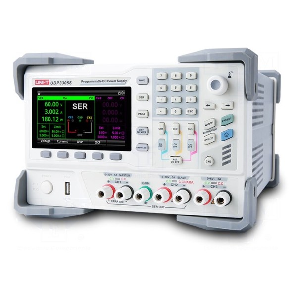 Zasilacz laboratoryjny: programowalny UNI-T UDP3305S-E
