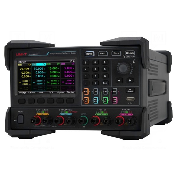 Zasilacz laboratoryjny: programowalny UNI-T UDP4303S