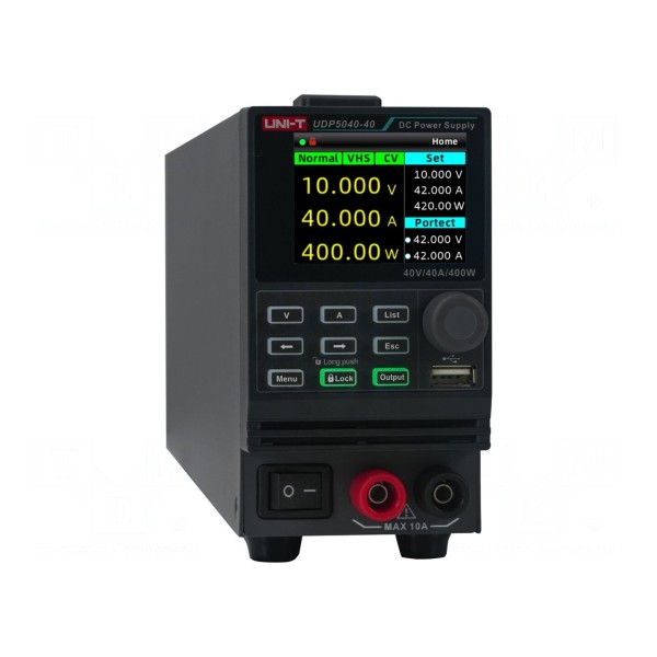 Zasilacz laboratoryjny: programowalny UNI-T UDP5160-8