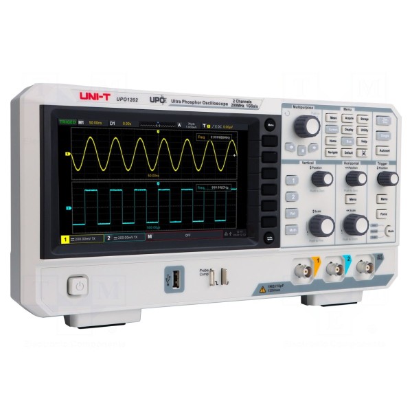 Oscyloskop: cyfrowy UNI-T UPO1202