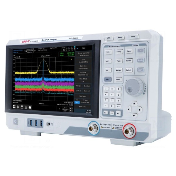 Analizator widma UNI-T UTS3032T+