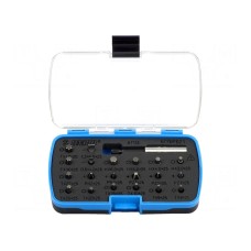 Zestaw narzędzi: końcówki wkrętakowe UNIOR 621650