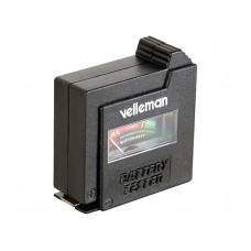 Tester: baterii VELLEMAN BATTEST