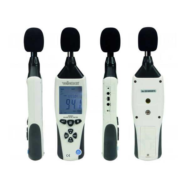 Miernik: natężenia dźwięku VELLEMAN DEM202