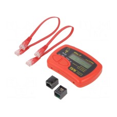 Tester: okablowania LAN VELLEMAN UTP05