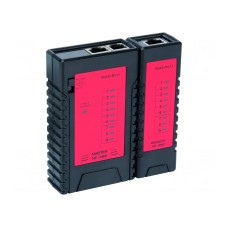 Tester: okablowania LAN VELLEMAN VTLAN6