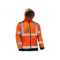 Bluza softshell VIZWELL VWJK177ON/M