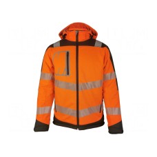 Bluza softshell VIZWELL VWJK268OG/XXL