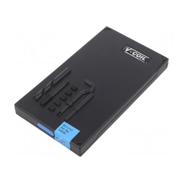 Zestaw narzędzi: do naprawy gwintów VÖLKEL 04005