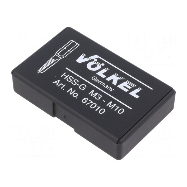 Zestaw narzędzi: gwintowniki VÖLKEL 67010