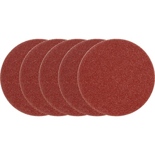 KRĄŻKI ŚCIERNE 125MM /RZEP/, P60, 5 SZT. 08556