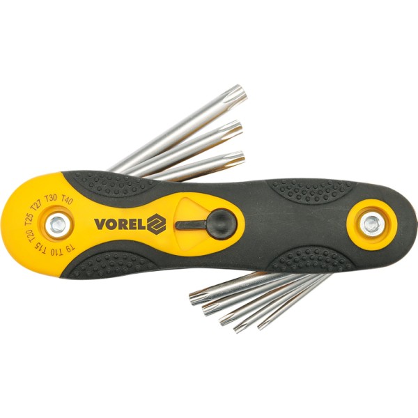 KLUCZE TORX T9-T40, CR-V, ZESTAW 8 SZT. 56507