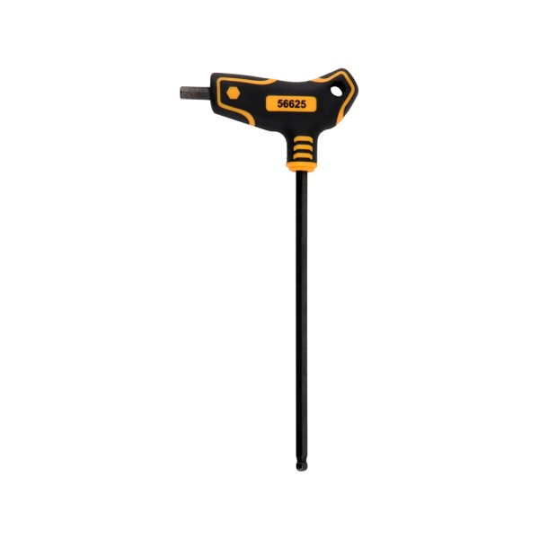 KLUCZ TRZPIENIOWY HEX(KULKA) Z RĘKOJEŚCIĄ 6.0MM 56625