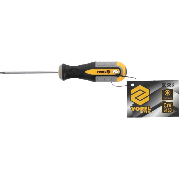 WKRĘTAK TORX  T8X75 MM CRV 60883
