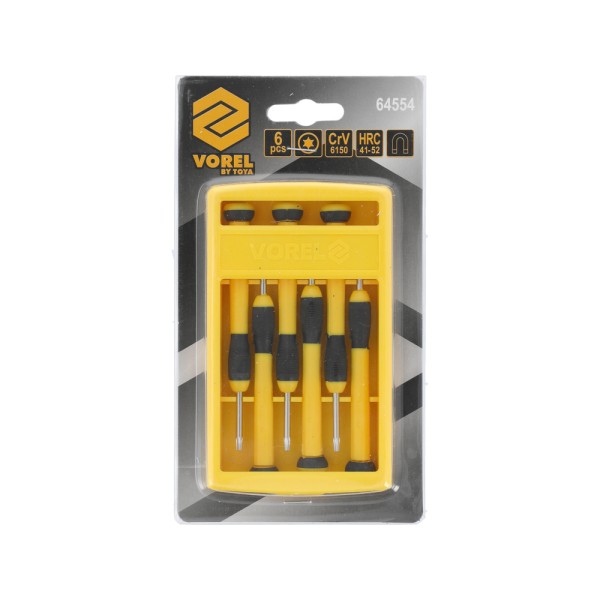 WKRĘTAKI PRECYZYJNE CR-V, TORX, 6 SZT. 64554