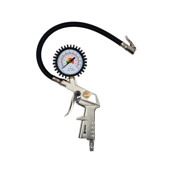 PISTOLET DO POMPOWANIA Z MANOMETREM 81650