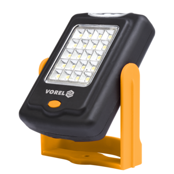 LAMPA RĘCZNA OBROTOWA 20+3 LED 82730