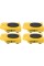 ROLKI DO TRANSPORTU MEBLI 150 KG    ZESTAW 5 CZ. 87245