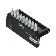 Zestaw narzędzi: końcówki wkrętakowe WERA 05056159001