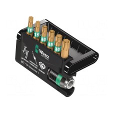 Zestaw narzędzi: końcówki wkrętakowe WERA 05057415001