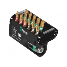 Zestaw narzędzi: końcówki wkrętakowe WERA 05057421001