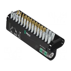 Zestaw narzędzi: końcówki wkrętakowe WERA 05057433001