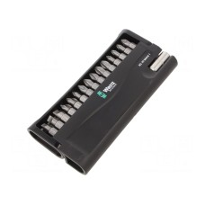 Zestaw narzędzi: końcówki wkrętakowe WERA 05057434001