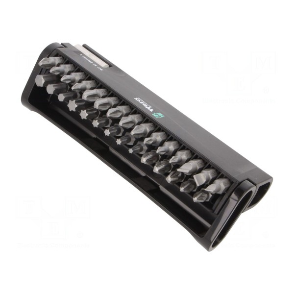 Zestaw narzędzi: końcówki wkrętakowe WERA 05057434001