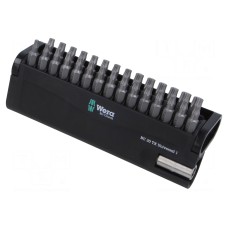 Zestaw narzędzi: końcówki wkrętakowe WERA 05057900001