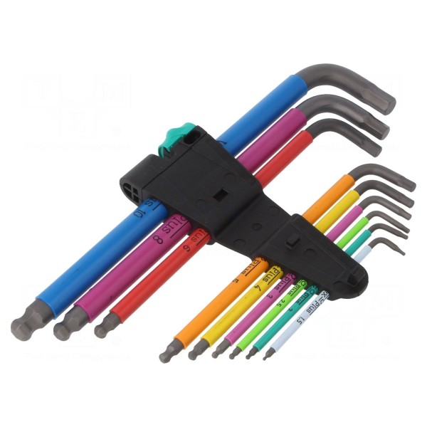 Klucz: imbus-zestaw WERA 05073593001