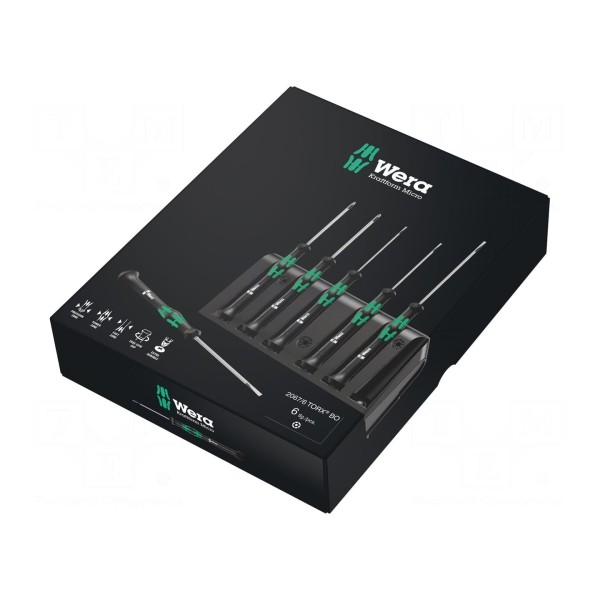 Wkrętak: precyzyjny-zestaw WERA 05118154001