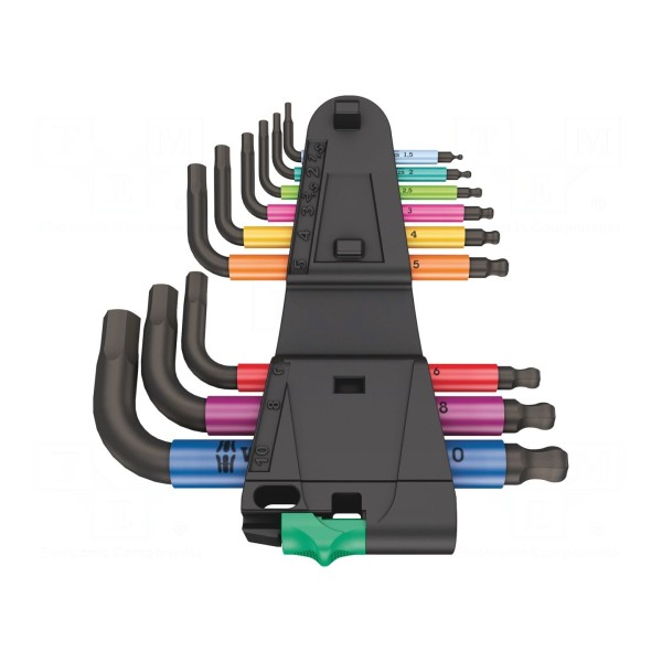 Klucz: imbus-zestaw WERA 05133164001