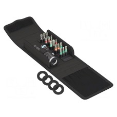 Zestaw narzędzi: końcówki wkrętakowe WERA 05134021001