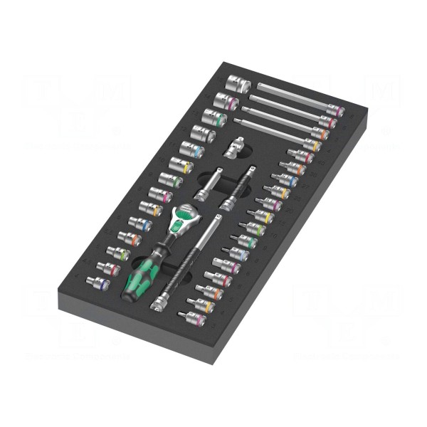 Zestaw narzędzi: wózek warsztatowy WERA 05150130001