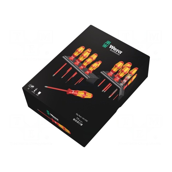 Wkrętak: izolowany-zestaw WERA 05105631001
