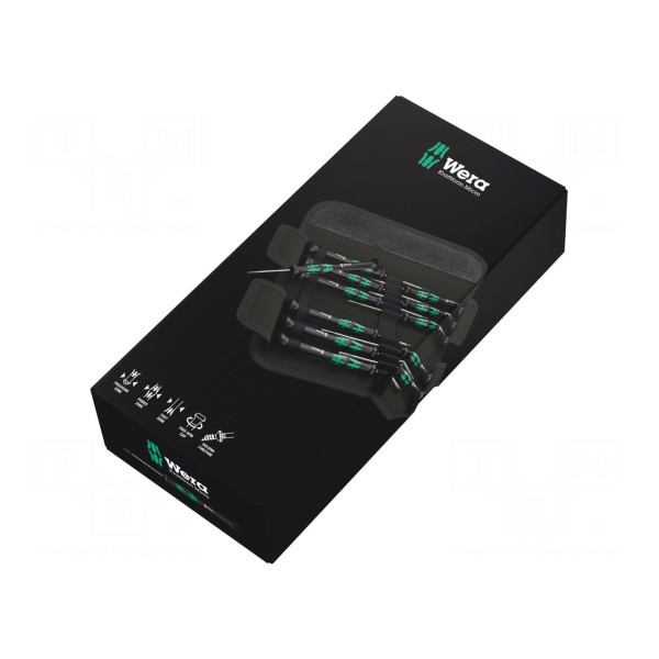 Wkrętak: precyzyjny-zestaw WERA 05073675001