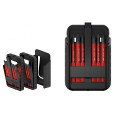 Zestaw narzędzi: końcówki wkrętakowe WIHA 43162