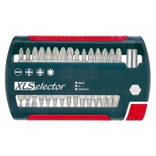 Zestaw narzędzi: końcówki wkrętakowe WIHA 29417