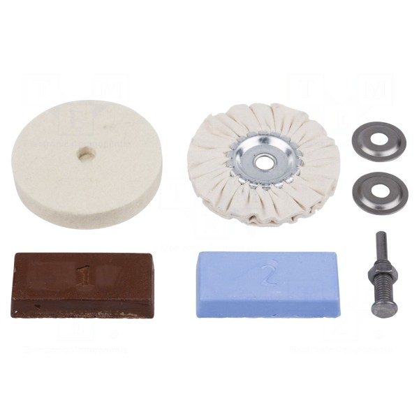 Czyściwo: zestaw polerski WOLFCRAFT 2178000