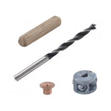 Zestaw do połączeń kołkowych WOLFCRAFT 2916000