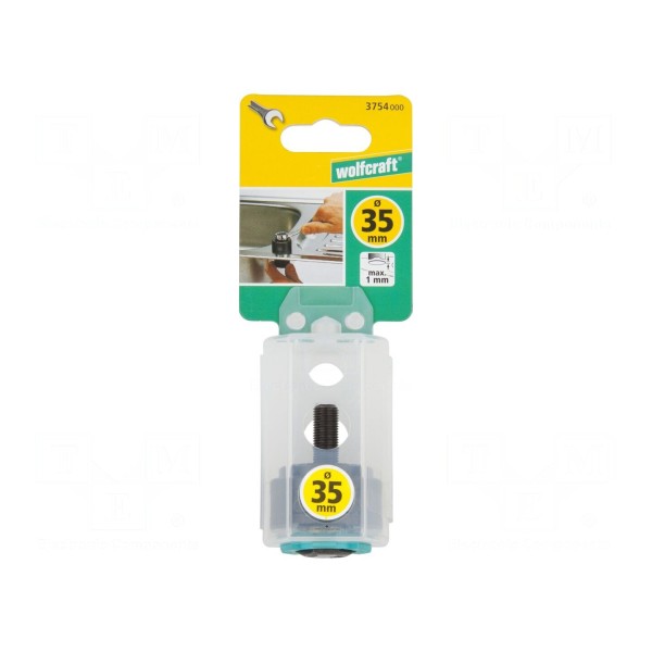 Wycinak otworów pod krany WOLFCRAFT 3754000