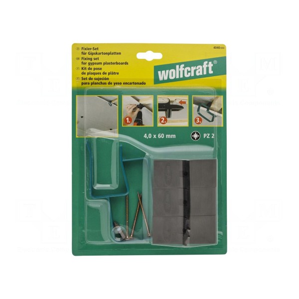 Zestaw do mocowania WOLFCRAFT 4040000