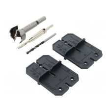 Zestaw do montażu zawiasów WOLFCRAFT 4656000