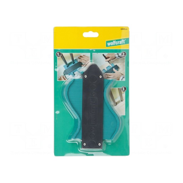 Wzornik kształtów WOLFCRAFT 6949000