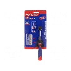 Wkrętak: uniwersalny-zestaw Workpro W021178