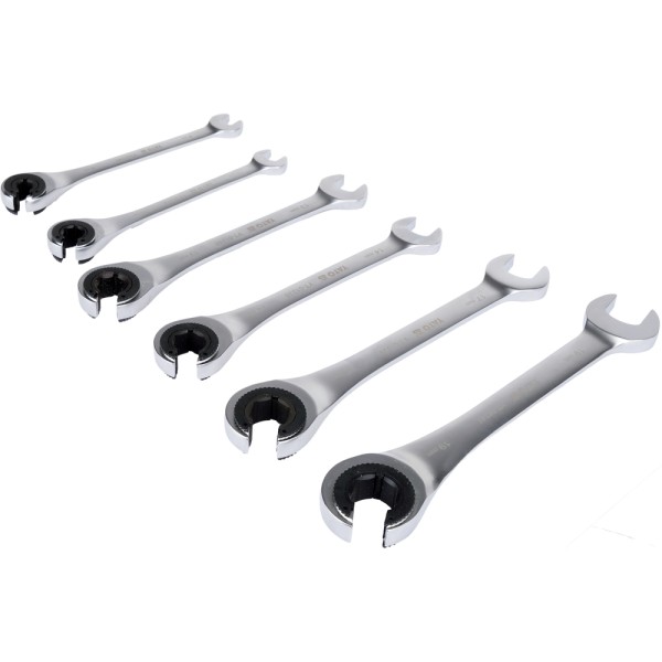 ZESTAW KLUCZY PÓŁOTWARTYCH Z GRZECHOTKĄ 8-19MM 6 SZT. YT-01344