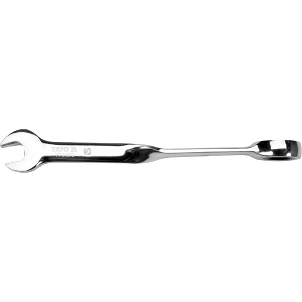 KLUCZ PŁASKO-OCZKOWY SKRĘCONY Z GRZECHOTKĄ 10MM YT-01872